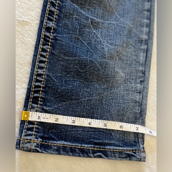 True Luck Bootcut Jeans | Distressed Wash | Size [30x30] - Picture 5 of 5